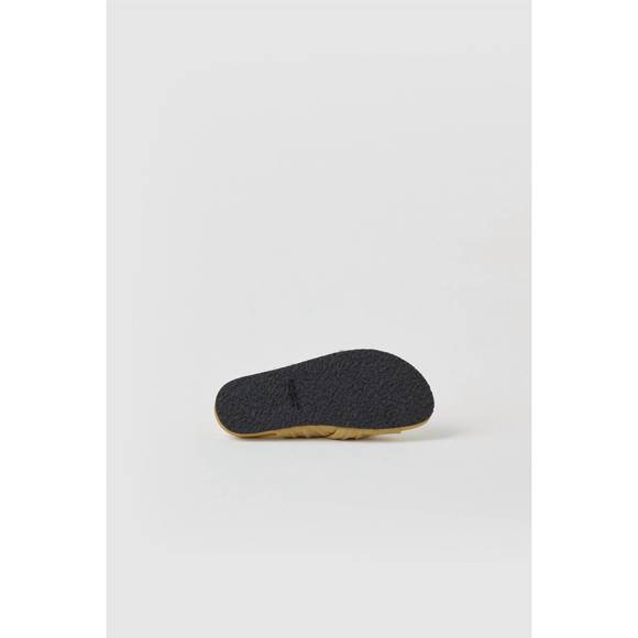 NEW CLOSED women's cross italian leather sandals in yellow orchid - Picture 7 of 7